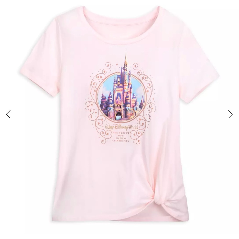 Walt Disney World Fantasyland Castle 50th Anniversary Ladies' T-Shirt